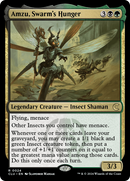 Amzu, Swarm's Hunger - Ravnica: Clue Edition