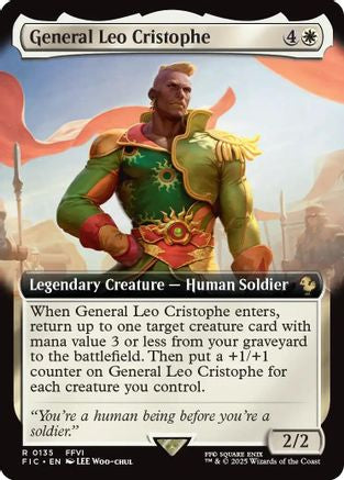 General Leo Cristophe (Extended Art) [Commander: FINAL FANTASY]