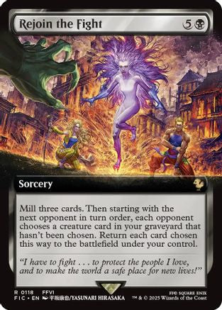 Rejoin the Fight (Extended Art) [FINAL FANTASY Commander]