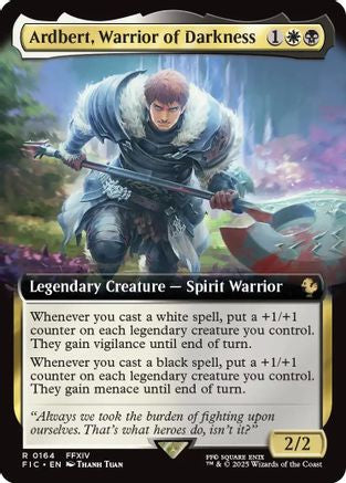 Ardbert, Warrior of Darkness (Extended Art) - Commander: FINAL FANTASY