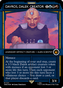 Davros, Dalek Creator (Showcase) (Surge Foil): (Showcase) (Borderless) [Doctor Who] Foil