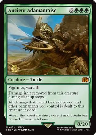 Ancient Adamantoise - Prerelease Cards Foil