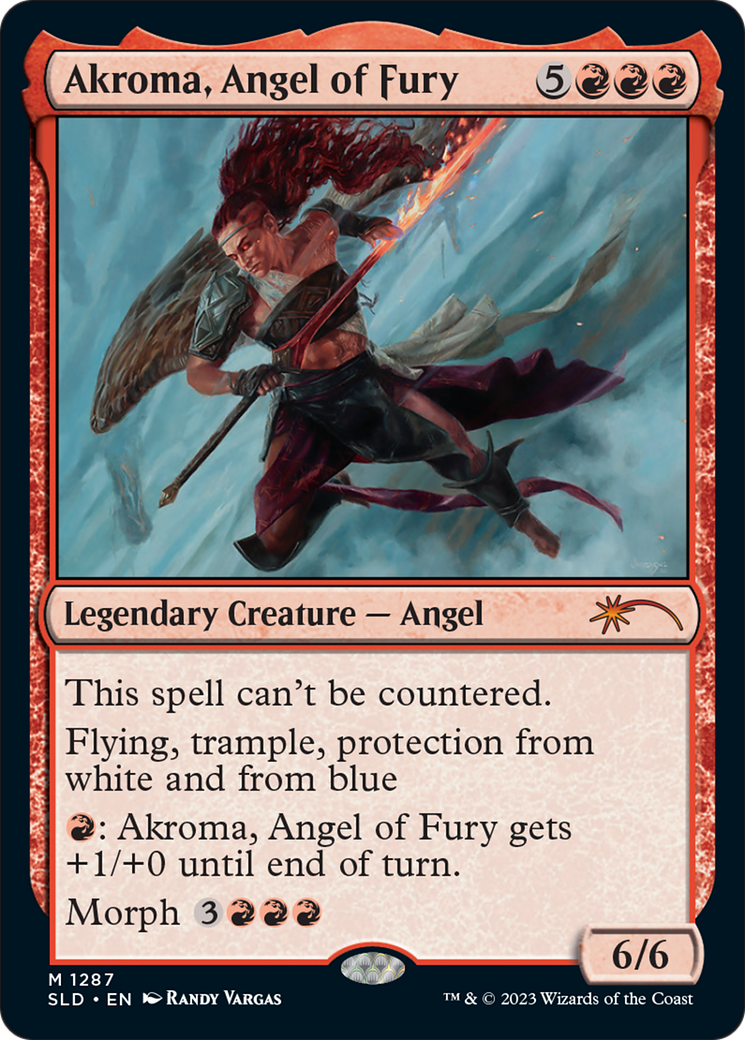 Akroma, Angel of Fury [Secret Lair Drop]