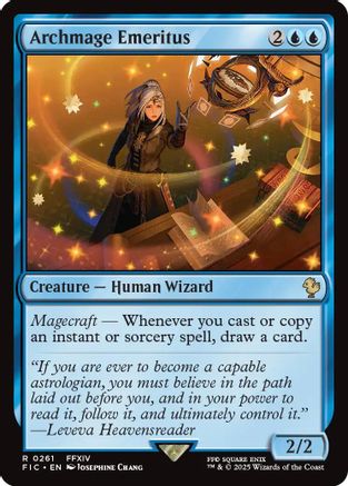 Archmage Emeritus (Surge Foil) - Commander: FINAL FANTASY Foil