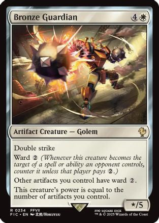 Bronze Guardian (Surge Foil) - Commander: FINAL FANTASY Foil