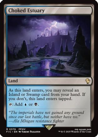 Choked Estuary (Surge Foil) - Commander: FINAL FANTASY Foil