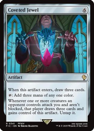 Coveted Jewel (Surge Foil) [Commander: FINAL FANTASY] Foil