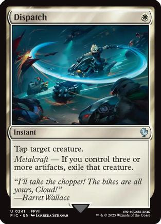 Dispatch (Surge Foil) [Commander: FINAL FANTASY] Foil