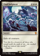Final Judgment (Surge Foil) [Commander: FINAL FANTASY] Foil