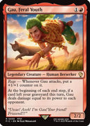 Gau, Feral Youth (Surge Foil) [Commander: FINAL FANTASY] Foil