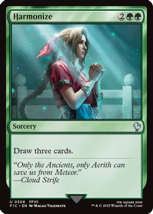 Harmonize (Surge Foil) [Commander: FINAL FANTASY] Foil