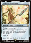 Sword of the Animist (Surge Foil) [FINAL FANTASY Commander]