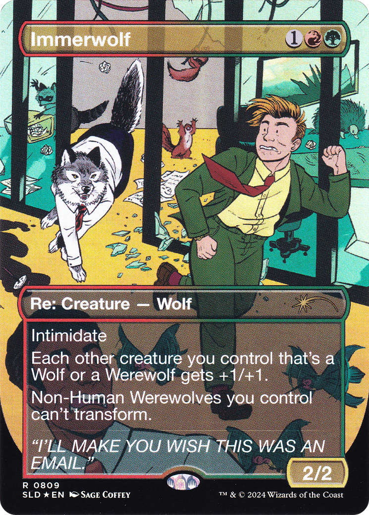 Immerwolf (Borderless) [Secret Lair Drop]