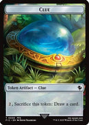 Clue // Treasure Double-Sided Token [Commander: FINAL FANTASY]