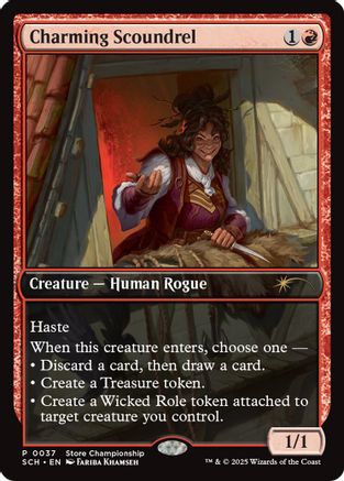 Charming Scoundrel - Game Day & Store Championship Promos
