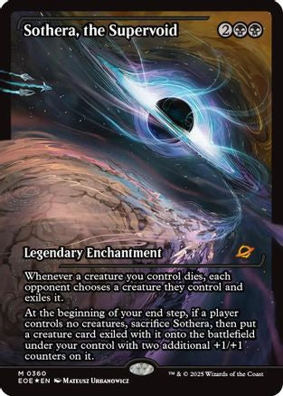 Sothera, the Supervoid (Showcase) (Japanese) [Edge of Eternities]