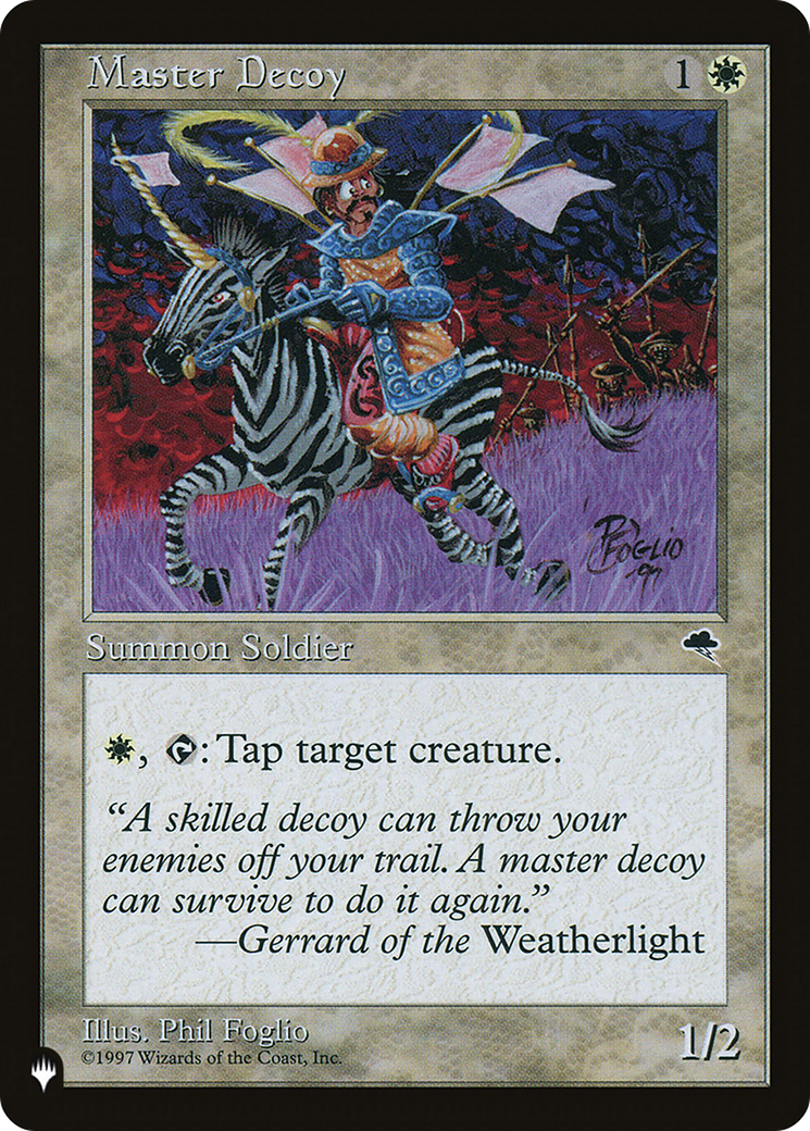 Master Decoy - [The List]