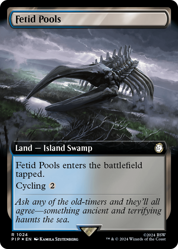 Fetid Pools (Extended Art) (Surge Foil): (Extended Art) [Fallout] Foil