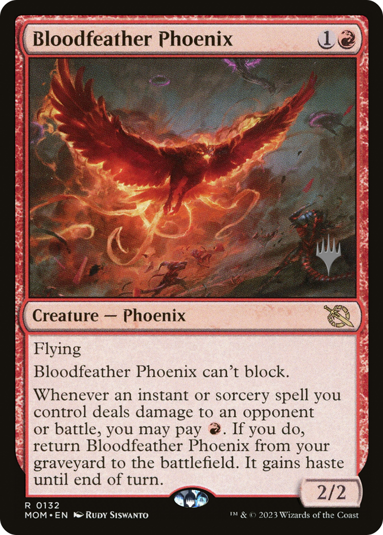 Bloodfeather Phoenix - March of the Machine Promos