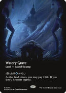 Watery Grave (Borderless) (Galaxy Foil) [Edge of Eternities]