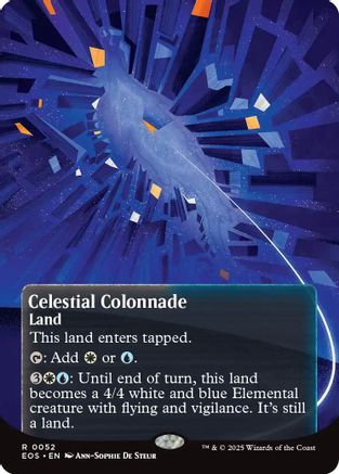 Celestial Colonnade (0052) (Borderless) - Edge of Eternities: Stellar Sights