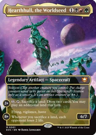 Hearthhull, the Worldseed (Borderless) [Commander: Edge of Eternities]