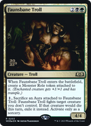 Faunsbane Troll [Wilds of Eldraine Promos] Foil