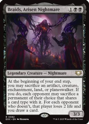Braids, Arisen Nightmare - Commander: Edge of Eternities