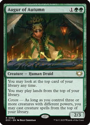 Augur of Autumn - [Commander: Edge of Eternities]