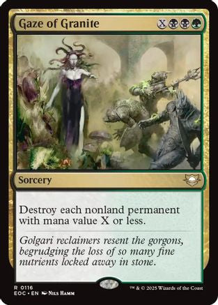Gaze of Granite [Commander: Edge of Eternities]