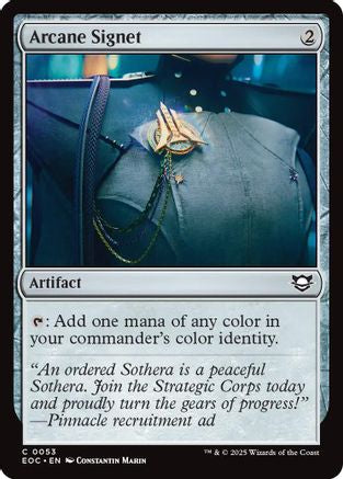 Arcane Signet - Commander: Edge of Eternities