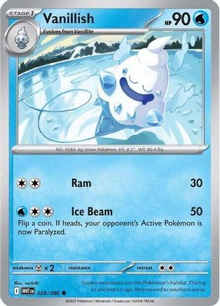 Vanillish - 28/086 [SV: White Flare]