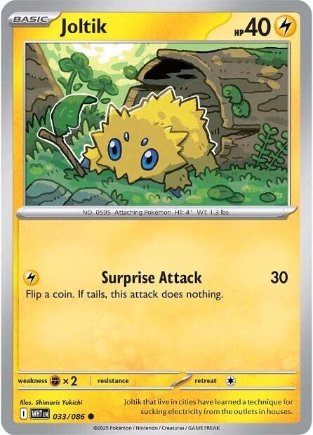 Joltik (033/086) [Scarlet & Violet: White Flare]