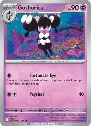 Gothorita - 42/086 [SV: White Flare]