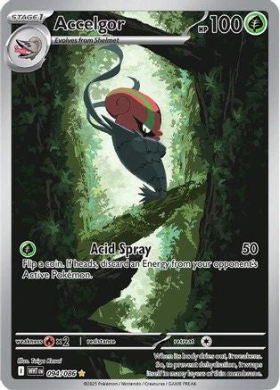 Accelgor - 094/086 [SV: White Flare] - Holofoil