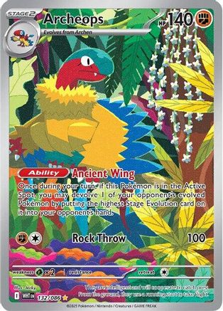 Archeops - 132/086 [SV: White Flare] - Holofoil