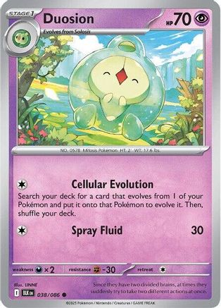 Duosion - 38/086 [SV: Black Bolt]