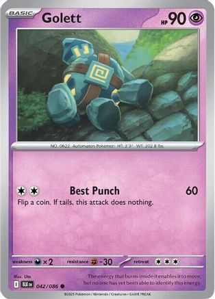Golett - 42/086 [SV: Black Bolt]