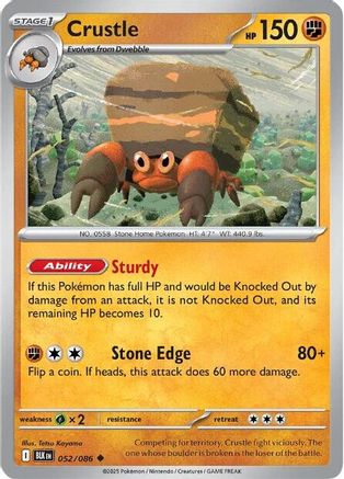 Crustle - 52/086 [SV: Black Bolt]