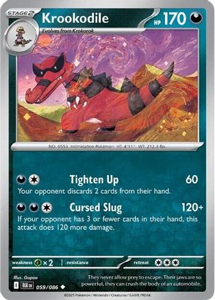 Krookodile 059 [SV Black Bolt]