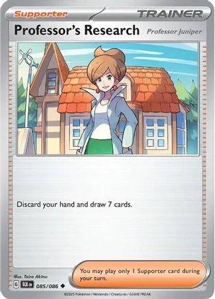Professor's Research - 85/086 [Professor Juniper] [SV: Black Bolt]