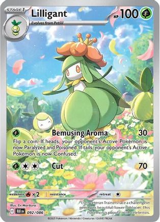 Lilligant - 092/086 [SV: Black Bolt] - Holofoil