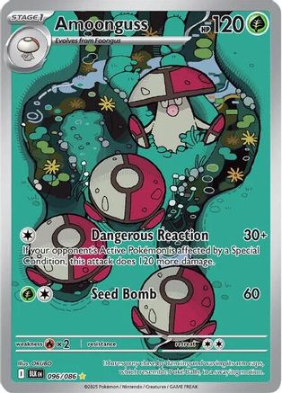Amoonguss - 096/086 [SV: Black Bolt] - Holofoil