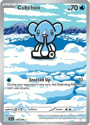 Cubchoo - 109/086 [SV: Black Bolt] - Holofoil