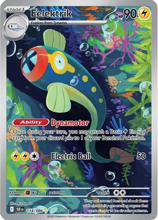 Eelektrik - 114/086 [SV: Black Bolt] - Holofoil