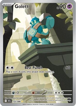 Golett - 122/086 [SV: Black Bolt] - Holofoil