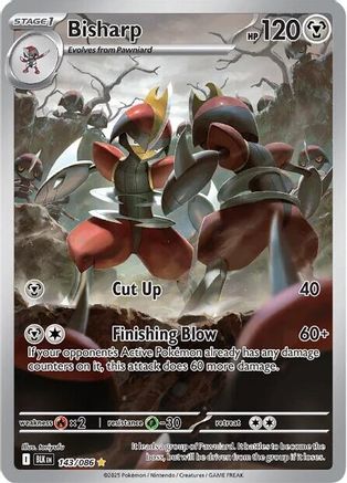 Bisharp - 143/086 [SV: Black Bolt] - Holofoil