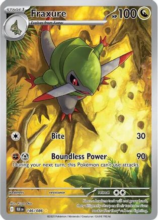Fraxure - 146/086 [SV: Black Bolt] - Holofoil