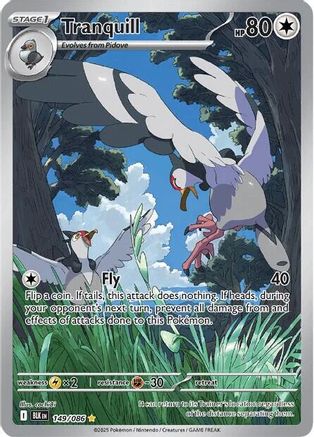 Tranquill - 149/086 [SV: Black Bolt] - Holofoil
