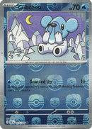 Cubchoo (025/086) (Master Ball Pattern) [Scarlet & Violet: Black Bolt]